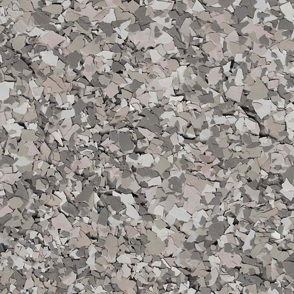 Madras color concrete coated